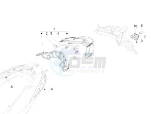 LIBERTY 150 150 IGET 4T 3V IE ABS (APAC) drawing Rear headlamps - Turn signal lamps