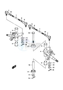 LT-Z50 drawing KNUCKLE ARM