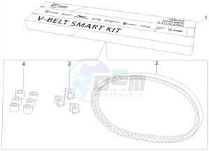 FLY 150 (NAFTA) drawing Kit trasmissione