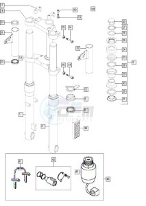 FLEXER_EX_L0-L2 50 L0-L2 drawing Front fork