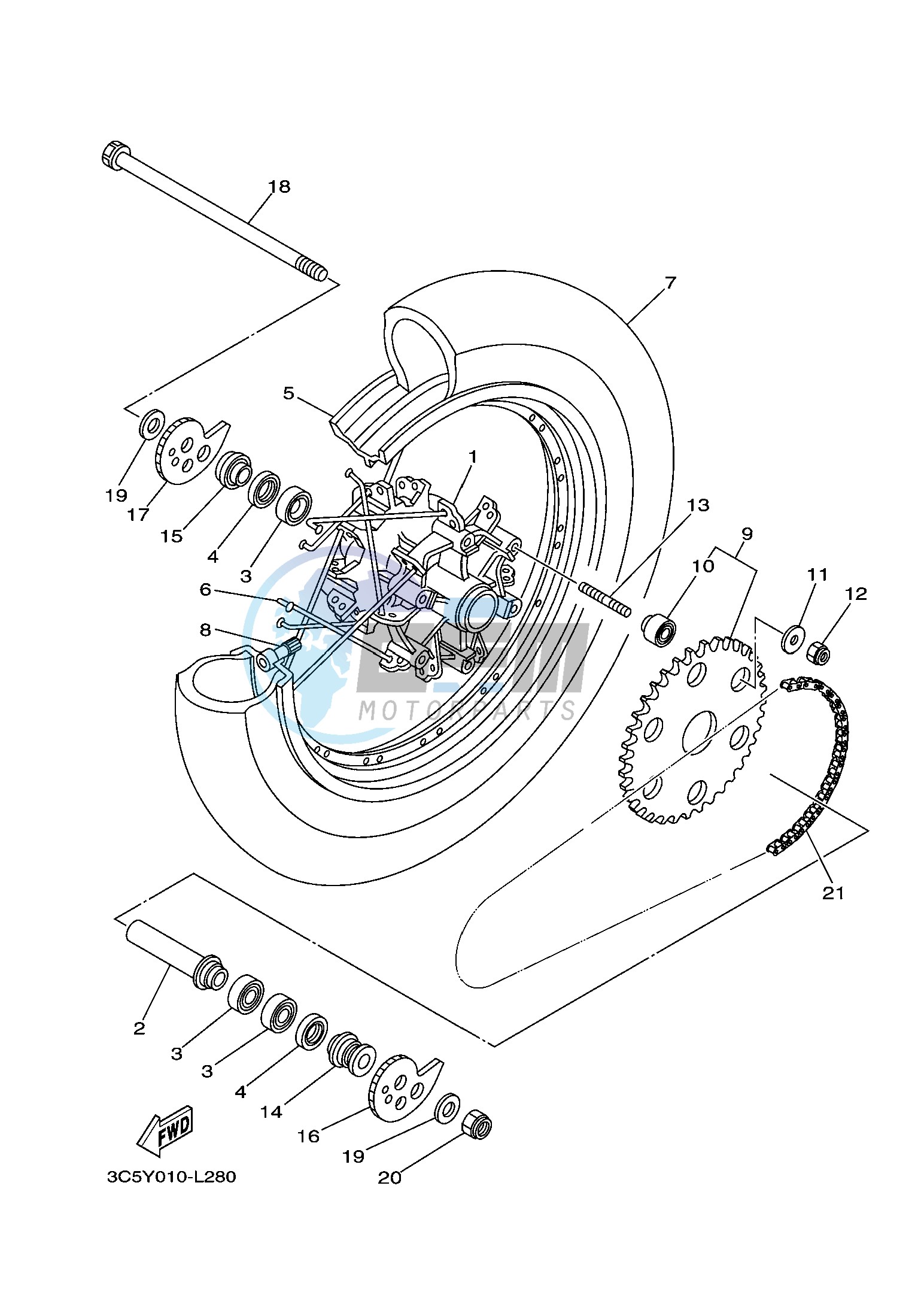 REAR WHEEL