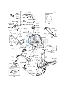 Z800 ABS ZR800FGF UF (UK FA) XX (EU ME A(FRICA) drawing Fuel Tank