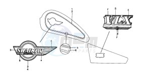 VT600CD drawing MARK (5) (VT600CD)