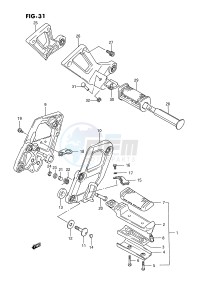 GSX1100 (E2) drawing FOOTREST