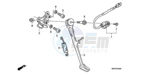 CB1000RAA Europe Direct - (ED / ABS) drawing STAND