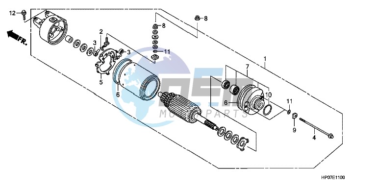 STARTING MOTOR