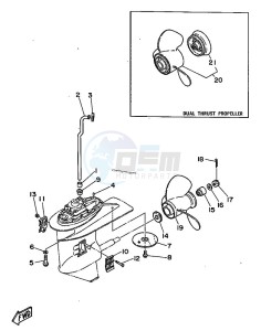 25N drawing LOWER-CASING-x-DRIVE