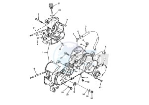 YP MAJESTY 150 drawing CRANKCASE