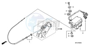 CBR1000RA9 Europe Direct - (ED / ABS TRI) drawing SERVO MOTOR