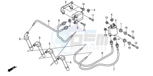 CBF1000A drawing IGNITION COIL