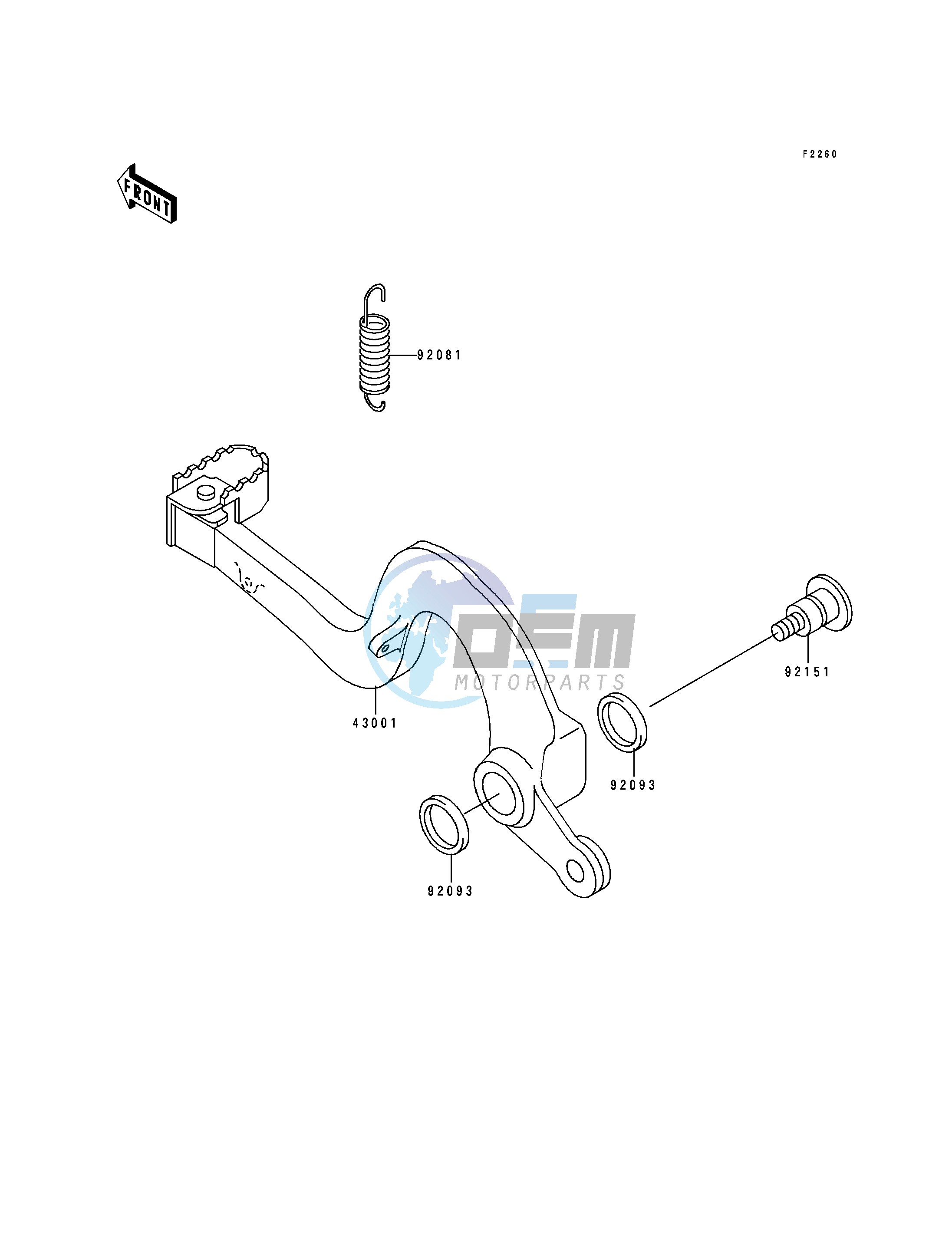 BRAKE PEDAL