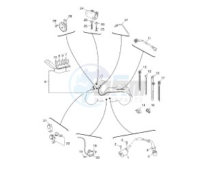 YP R X-MAX 250 drawing ELECTRICAL DEVICES