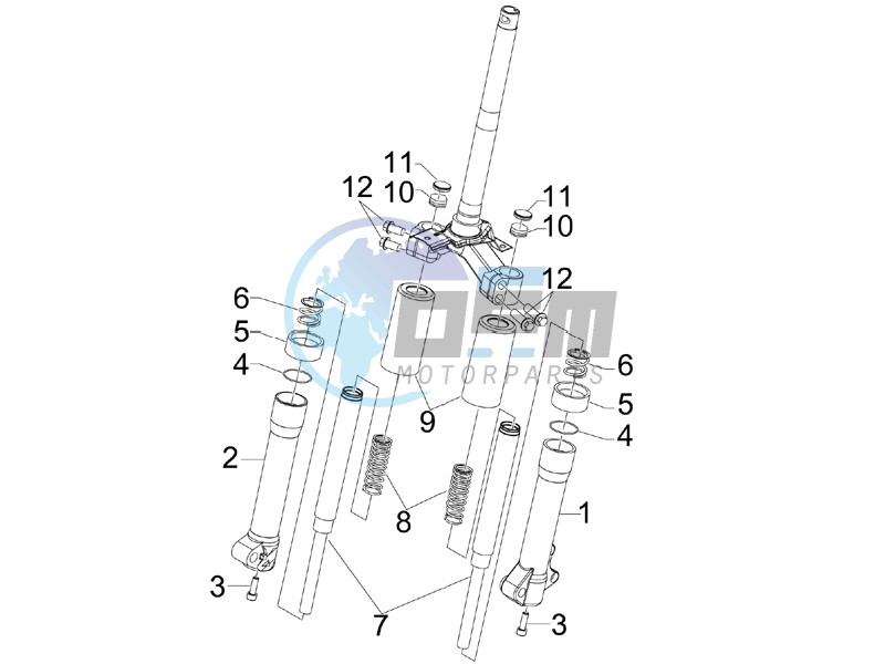 Fork components (Escorts)