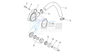 Scarabeo 125-200 ie Light drawing Water pump