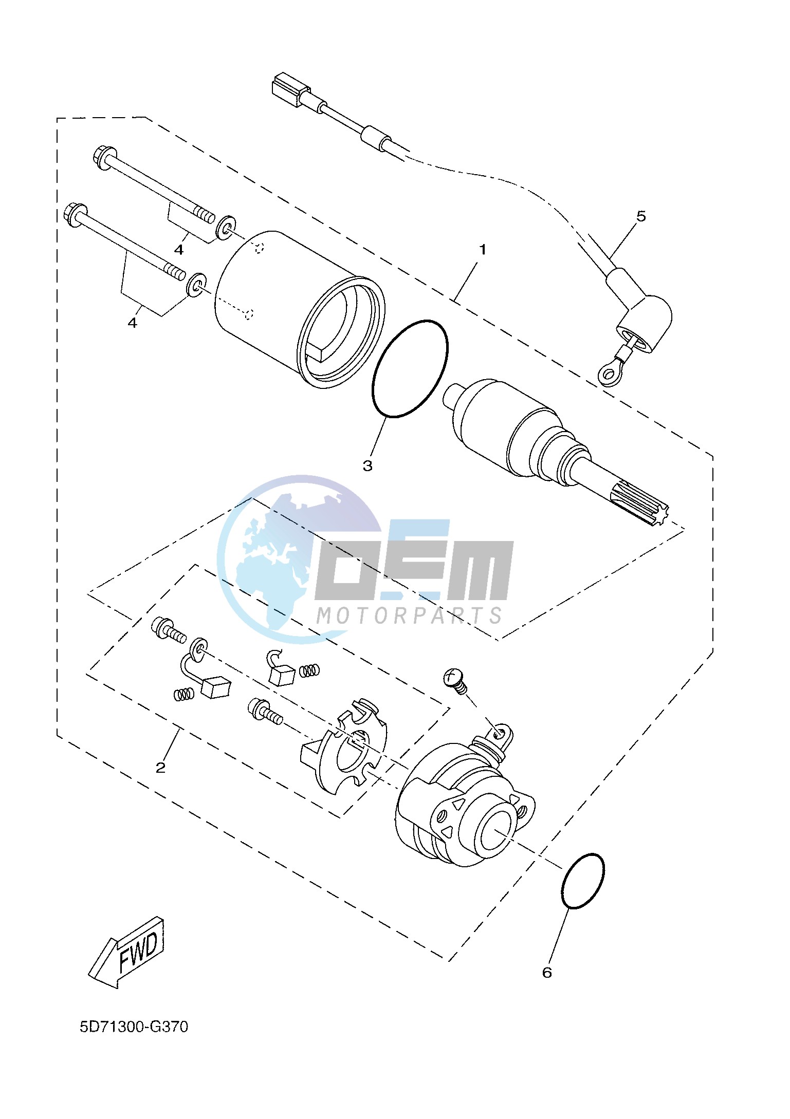 STARTING MOTOR