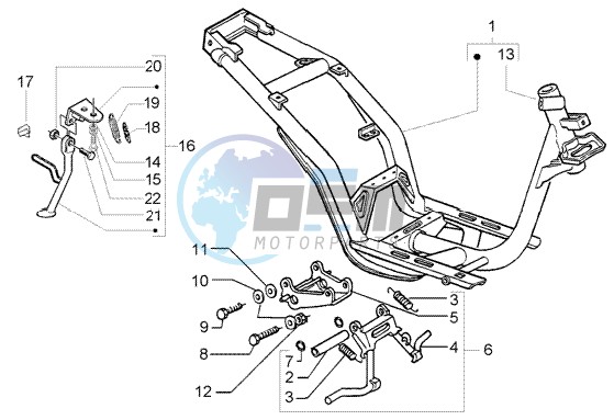 Chassis - Central stand