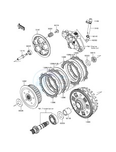 VULCAN_S EN650AFF XX (EU ME A(FRICA) drawing Clutch