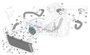 ETV 1000 Capo Nord - Rally Capo Nord drawing Cooling system