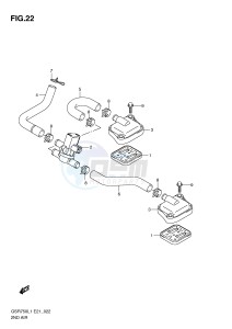 GSR750 (E21) drawing 2ND AIR