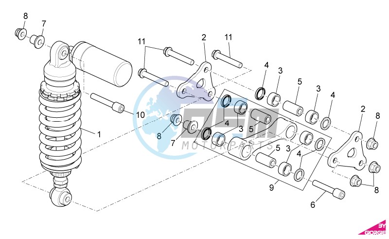 Rear Shock absorber