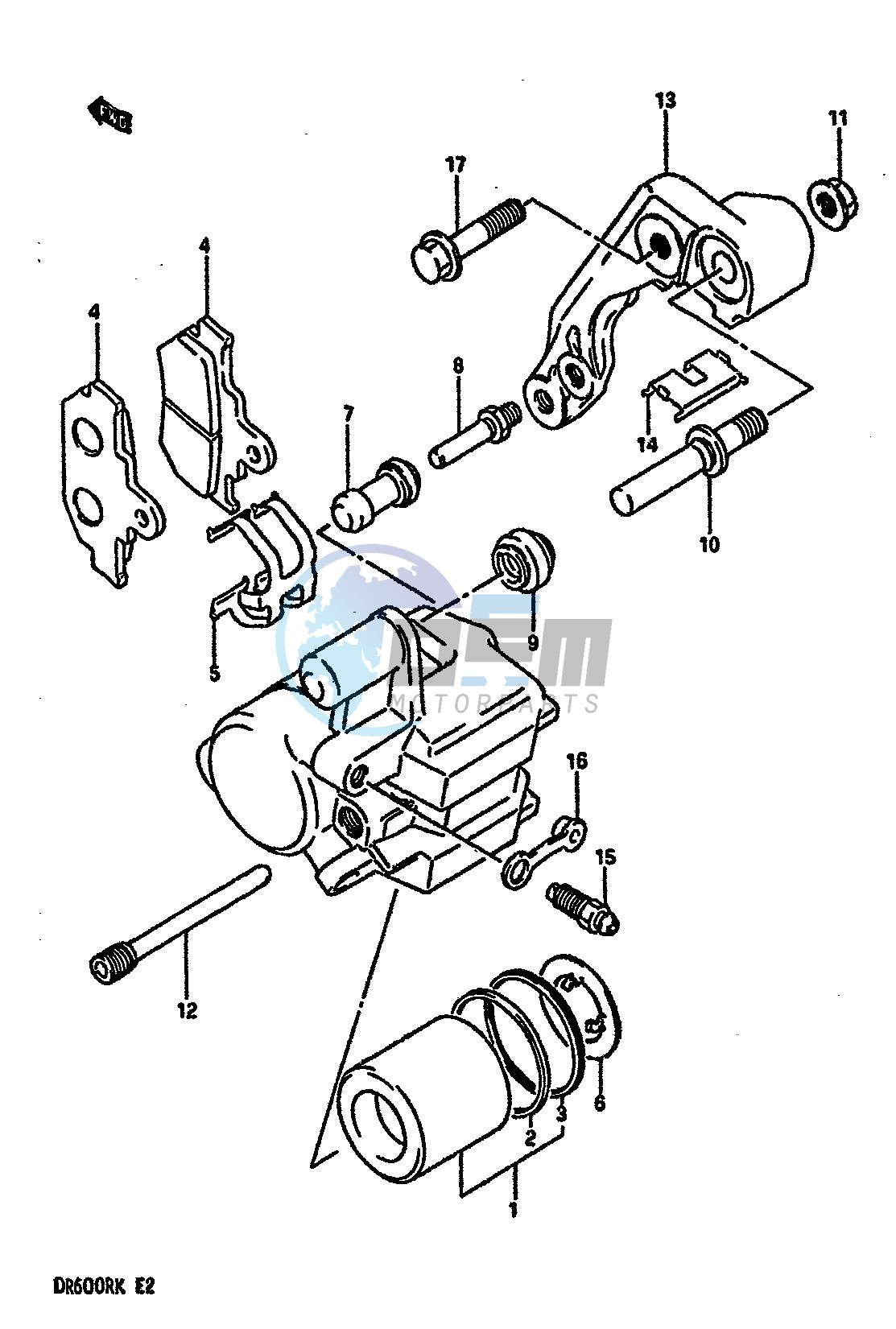 FRONT CALIPERS