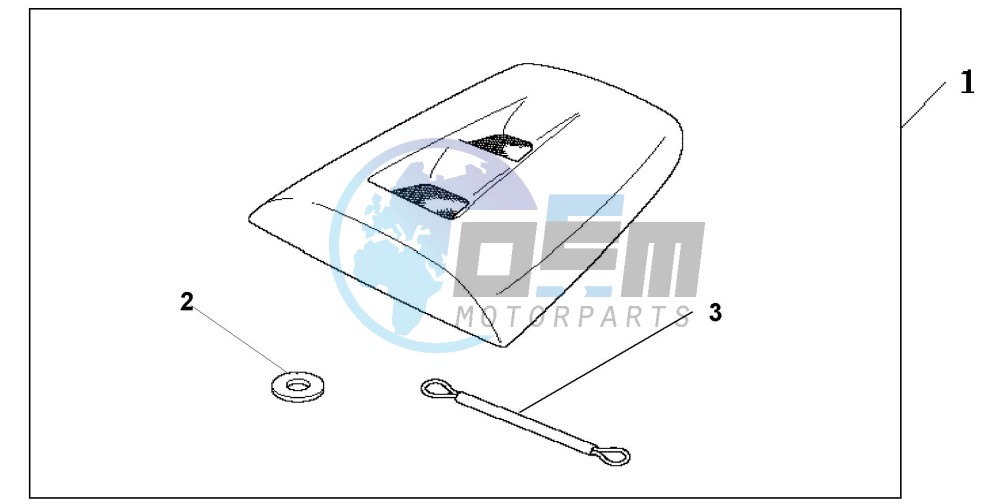 SEAT COWL *NHB01*