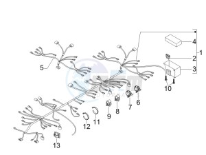 Runner 125 ST 4T E3 (EMEA) drawing Main cable harness