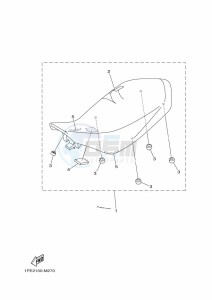 YFM700R (BMD6) drawing SEAT