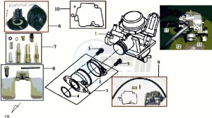 JOYRIDE 125 drawing CARBURATOR