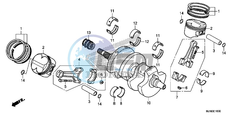 CRANKSHAFT/PISTON