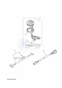 F100BETL drawing SPEEDOMETER