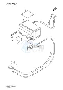 AN400 BURGMAN EU drawing BATTERY