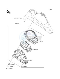 VN1700_CLASSIC_TOURER_ABS VN1700DCF GB XX (EU ME A(FRICA) drawing Meter(s)