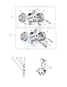 C2 SS TR [ROADRUNNER] (SS-TR) 125 [ROADRUNNER] drawing OPTIONAL PARTS