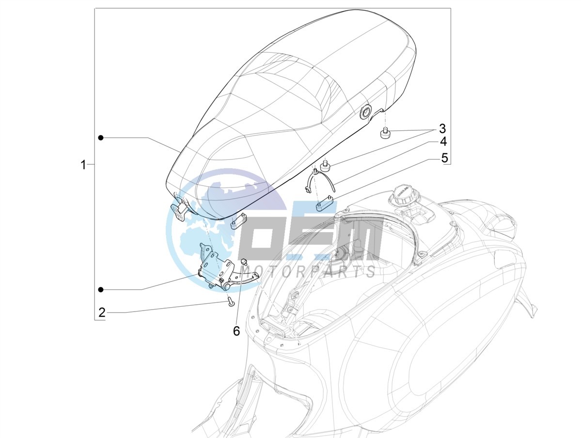 Saddle/seats