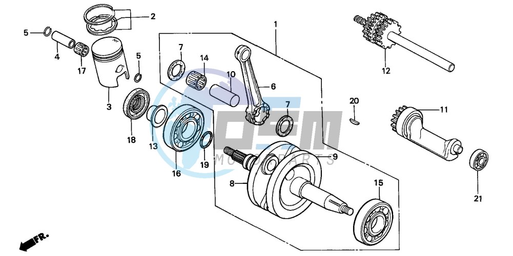 CRANKSHAFT/PISTON