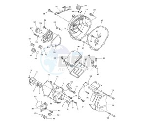 FZ8-NA 800 drawing CRANKCASE COVER