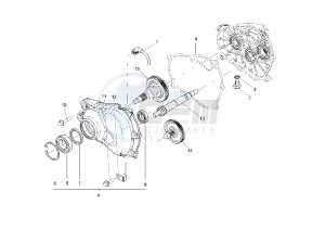 GRANTURISMO 125 drawing Gear group