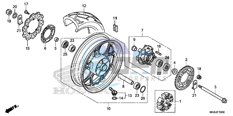 REAR WHEEL