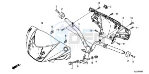 NSC110MPDC drawing HANDLE PIPE/HANDLE COVER