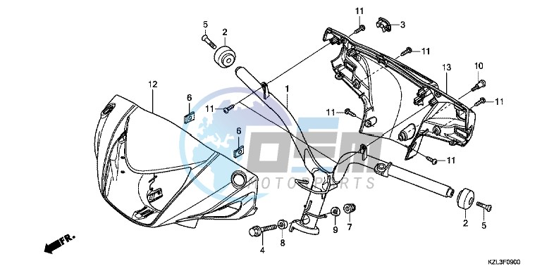 HANDLE PIPE/HANDLE COVER