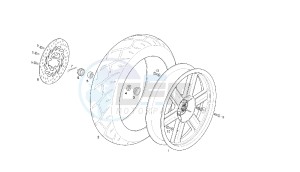 RAMBLA-250 2VER - 125 CC VTRA1B E3 2VER drawing REAR WHEEL