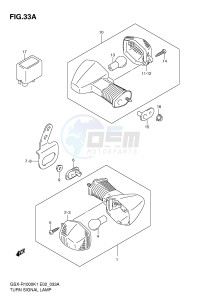 GSX-R1000 (E2) drawing TURN SIGNAL LAMP (GSX-R1000K2)