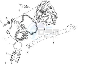 Runner 125 VX 4t e3 drawing Cylinder head cover