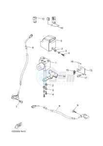 YPR400RA XMAX 400 ABS EVOLIS 400 ABS (1SD3) drawing ELECTRICAL 3