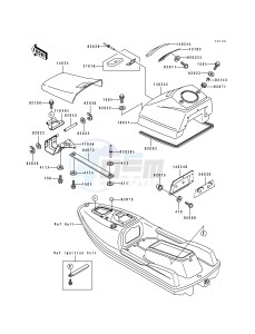 JF 650 B [TS] (B8) [TS] drawing HULL FITTINGS