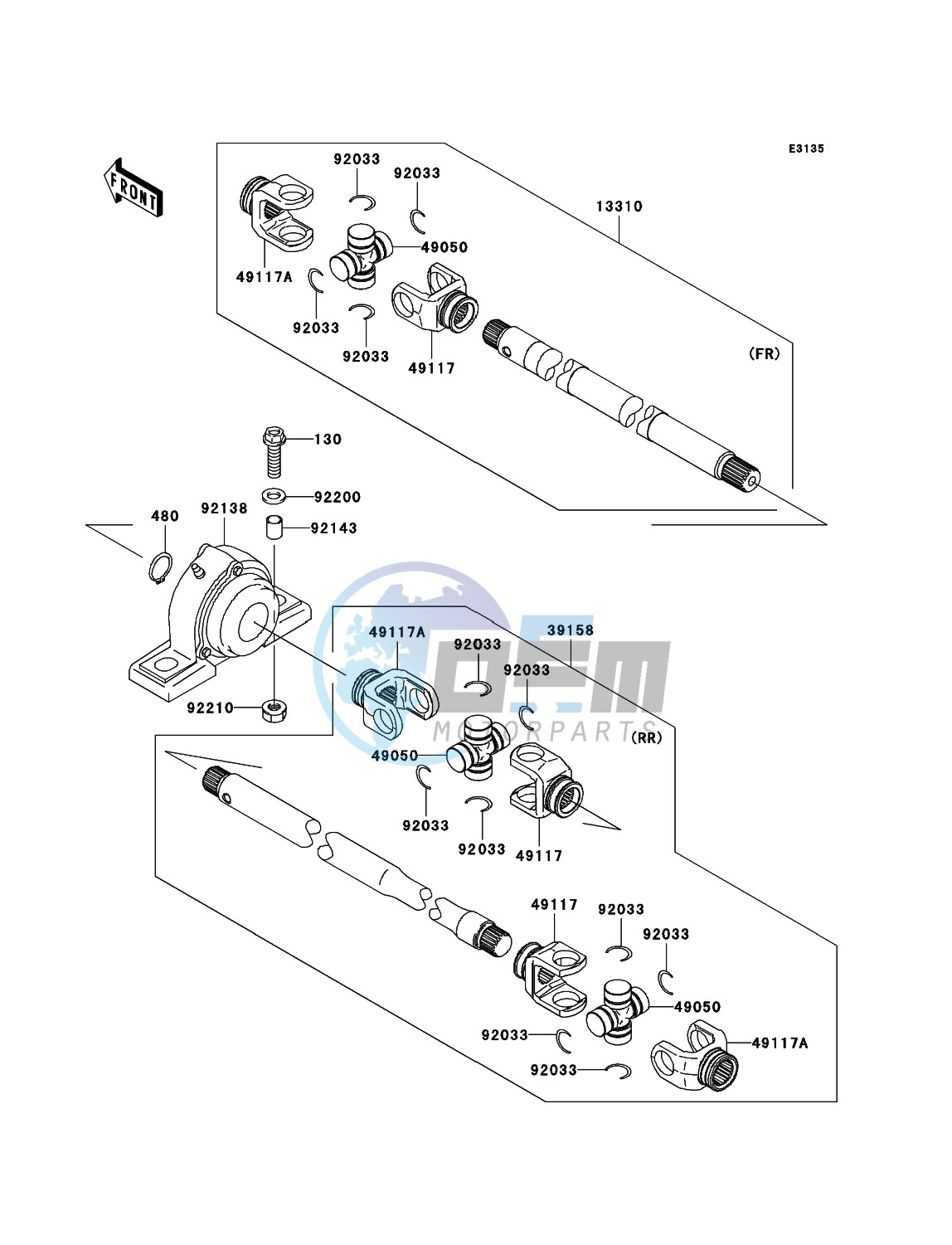 Drive Shaft-Propeller