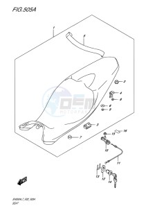 SV650 ABS EU drawing SEAT