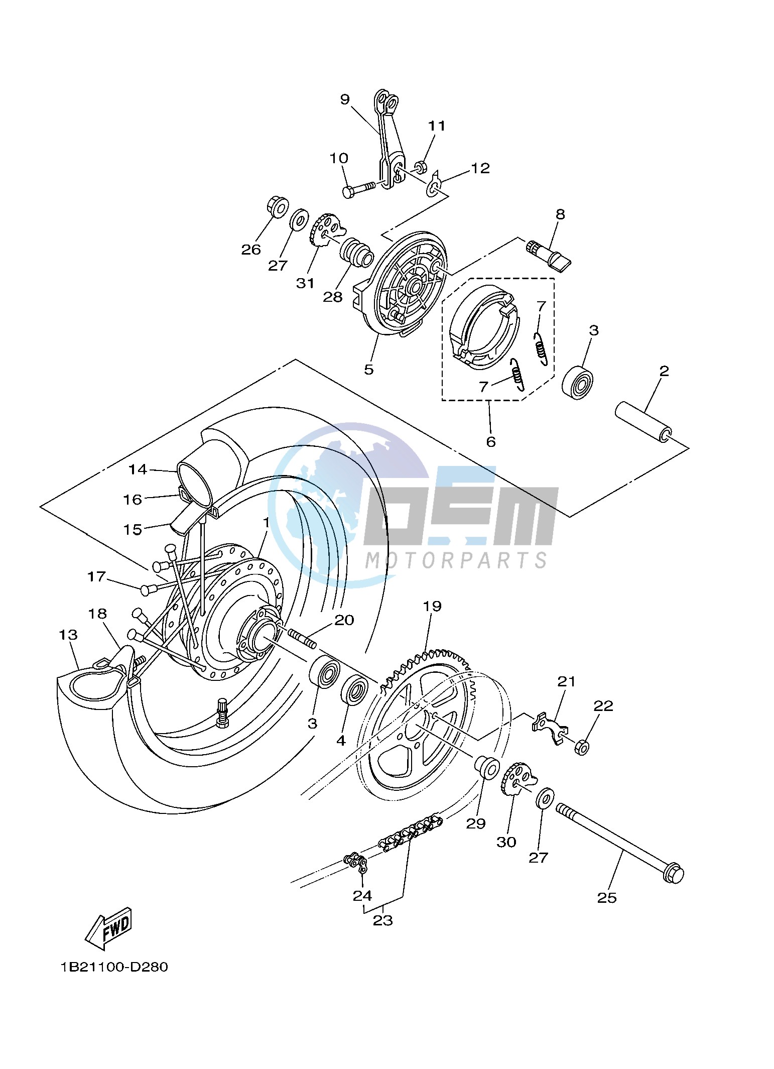 REAR WHEEL