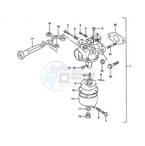 DT 4 drawing Carburetor